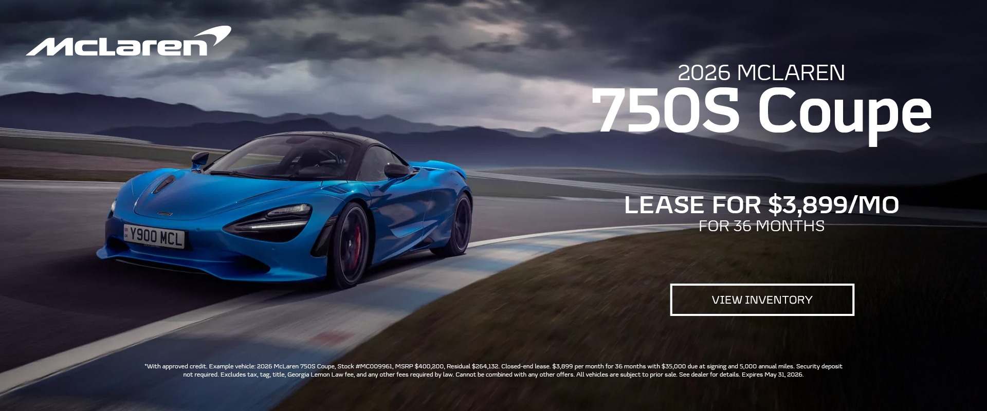 2026 McLaren 750S Coupe